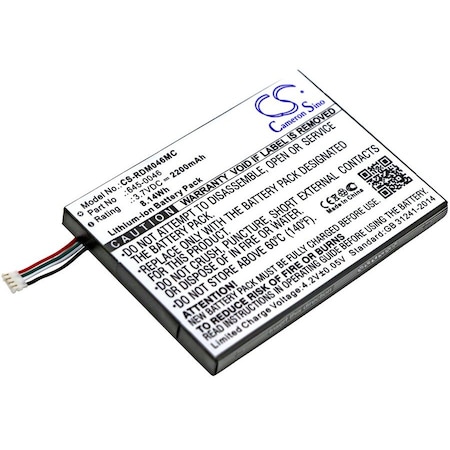 Bsc Preferred Red Digital Cinema REDmote Camera Replacement Battery CS-RDM046MC